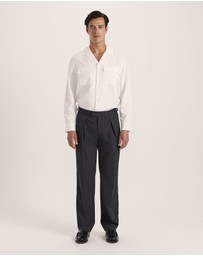 SABA - Henry Wide Pleat Pant