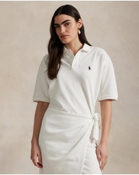 Polo Ralph Lauren - Pique Polo Wrap Mini Dress