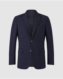 Van Heusen - Wool Blend Check Suit Jacket