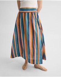 Oxford - Bronte Striped Skirt
