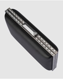 Olga Berg - Sammi Crystal Frame Clutch