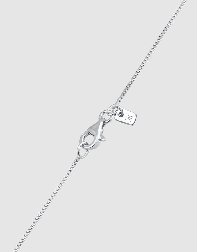 Kuzzoi - ICONIC EXCLUSIVE - Topaz Pendant Necklace in 925 Sterling Silver