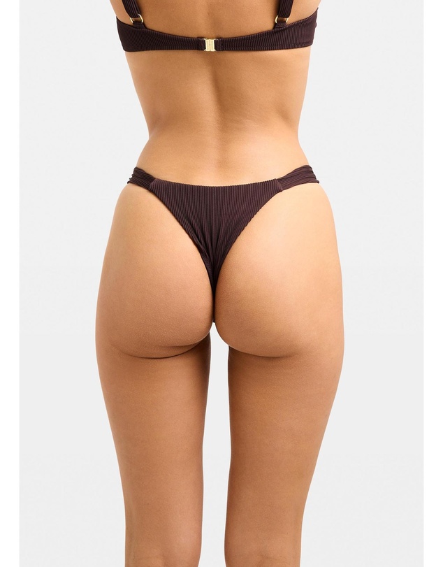 Subtitled - Rib Thick Band Bikini Bottom