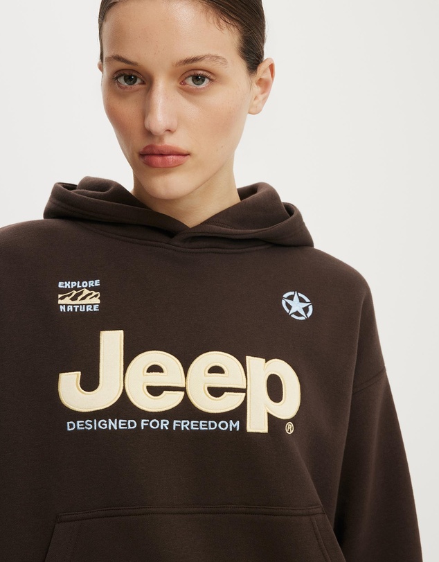 Cotton On - Boxy License Graphic Hoodie
