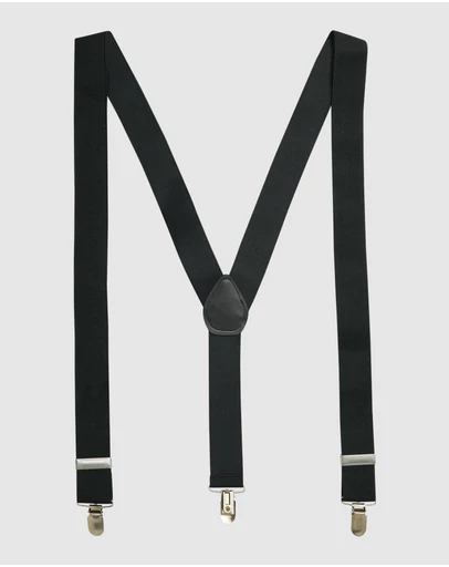 yd. - Leather Look Braces