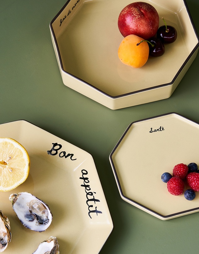 Black Blaze - Gem Dinner Plate