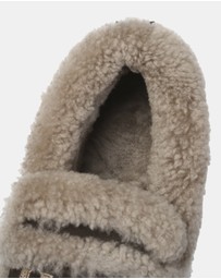 EVERAU - Australian Shepherd Ugg Rilee Loafer Cow Suede Upper House Shoes