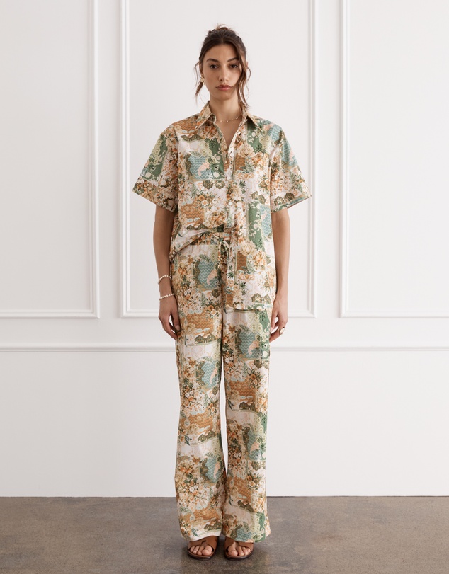 Heaven Australia - Mosaic Bianca Cuban Shirt