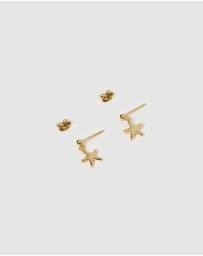 Arms Of Eve - Neptune Gold Earrings