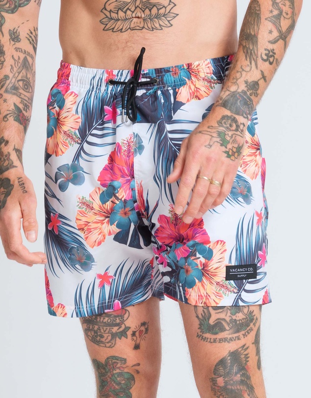 Vacancy Co - Hibiscus Swim Short