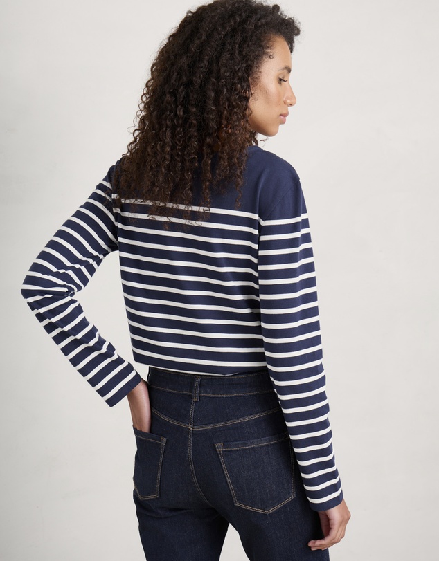 Seasalt - Seasalt Cornwall Navy Sailor Top