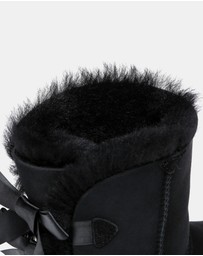 EVERAU - EverAU Ugg Short Back Bow Sheepskin Upper UGG Boots