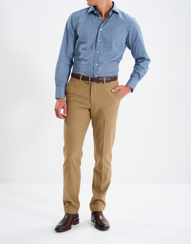 3 Wise Men - 3 Wise Men Hoxton Trouser - Camel