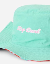 Rip Curl - Mixed Reversible UPF50 Bucket Hat- Girls