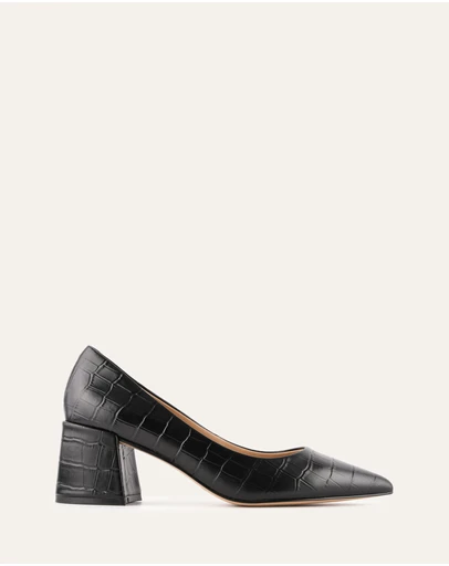 Jo Mercer - Gesso Mid Heels