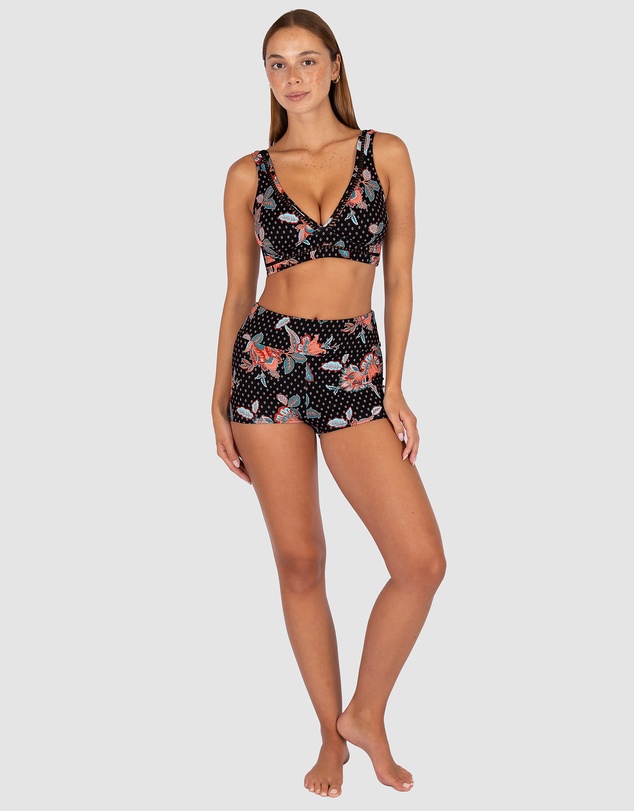 Baku Swimwear - Spice Temple D/DD Cup Longline Bikini Bra Top