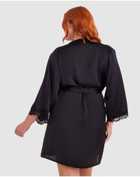 Bras N Things - Bethany Short Wrap - Black