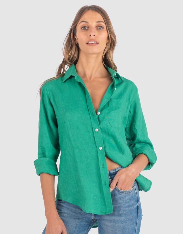 CAMIXA - IRIS Linen Shirt