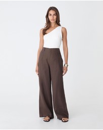 Forcast - Holly Bamboo One Shoulder Top