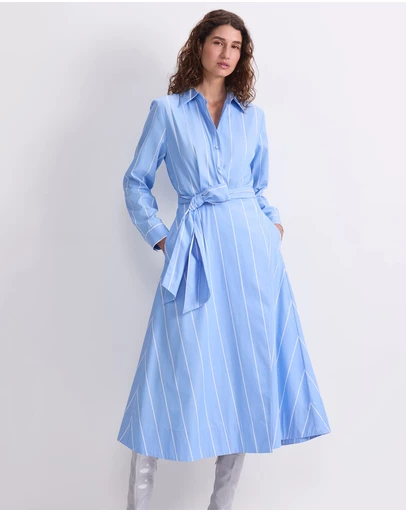 Sportscraft - Etta Stripe Sarong Dress