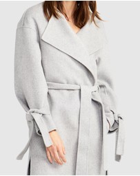 Belle & Bloom - Head Over Heels Collarless Robe Coat