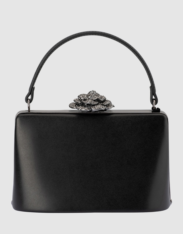 Olga Berg - Grace Embellished Frame Bag