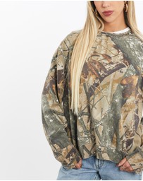 Vintage by The Real Deal - Pre Loved - Vintage Realtree Camo Sweatshirt