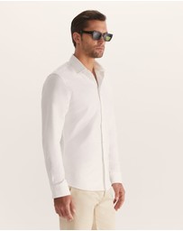 SABA - Justin Easy Care Textured Occasion Shirt