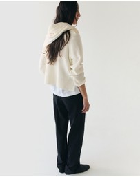 M.N.G - Knitted Sweater With Scarf