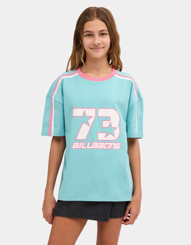 Billabong - Girls 8 to 16 Billa Star Oversized T-Shirt