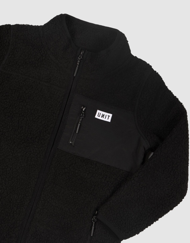 UNIT - UNIT District Kids Half Pile Fleece Jacket