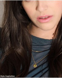 Rachel Jackson - Electric Love August Birthstone Heart Necklace