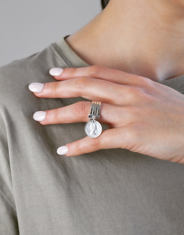 Von Treskow - 4-stack Coin Ring