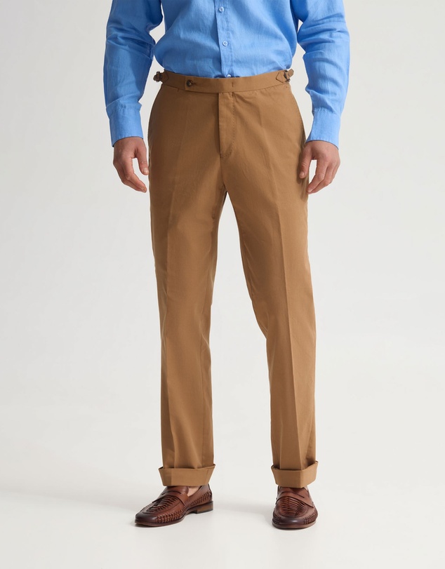 Oxford - Bryon Pants With Side Tab And Cuff