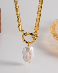 Sol Sana - Baroque Pearl Necklace