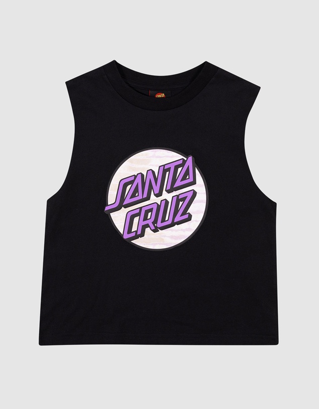 Santa Cruz - Other Tie Dye Dot Muscle Tee - Kids-Teens