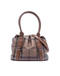 Pre-Loved by Azura Reborn - Pre-Loved Smoke Check Coated Canvas Northfield Satchel