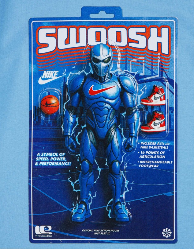 Nike - Swoosh Action Figure T-Shirt - Kids
