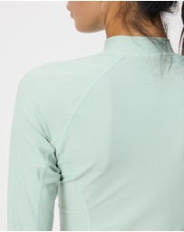 Speedo - LS Solid Zip Rashie Light