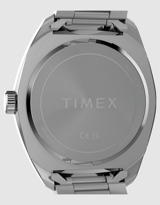 TIMEX - Weston 45mm Green Dial Stainless Steel Bracelet Watch