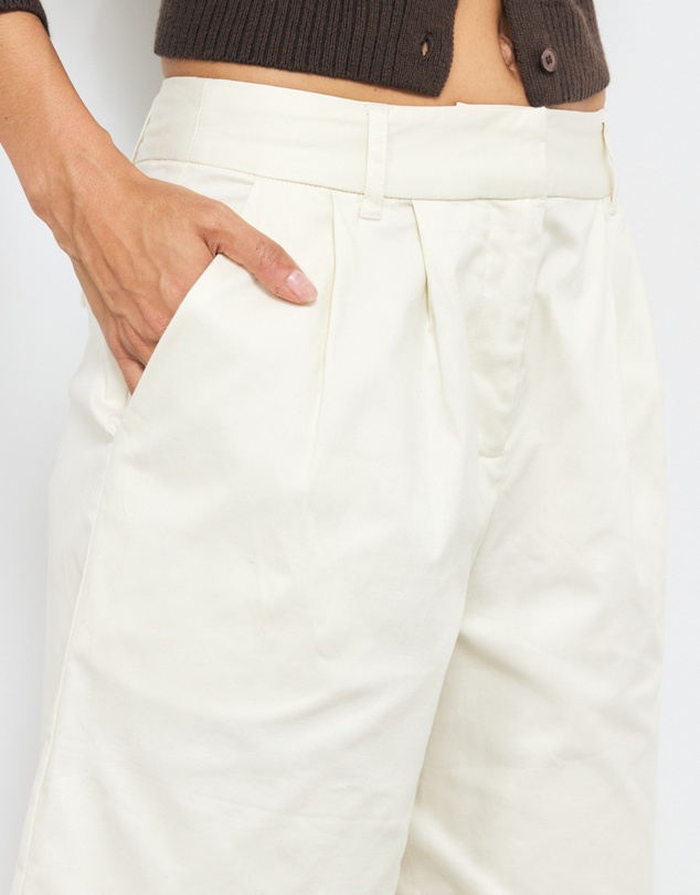 AERE - Dionne Cotton Tailored Shorts