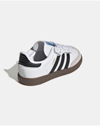 adidas Originals - Samba OG Comfort Closure Elastic Lace Shoes - Babies & Toddlers