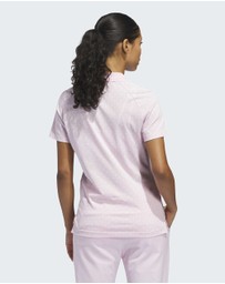 adidas Originals - Originals All Over Trefoil Polo Shirt Womens