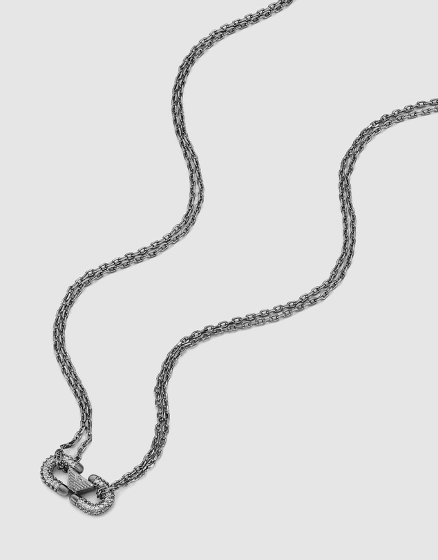 Emporio Armani - Gunmetal Necklace