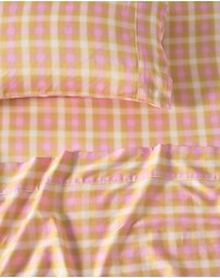 Linen House - Sunrise Check Sheet Set