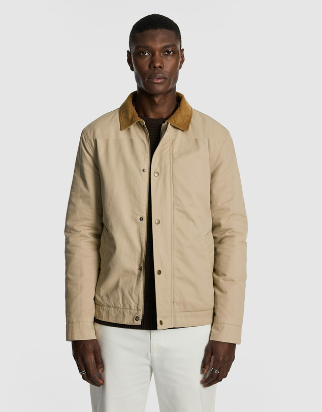 yd. - Fraser Contrast Collar Jacket