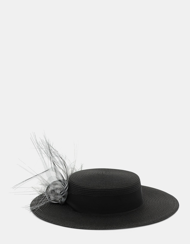 Morgan & Taylor - Nala Racewear Boater in Black