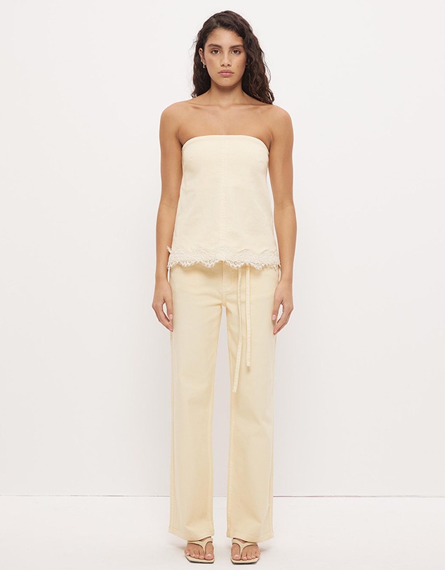 MON RENN - Lacie Denim Pants