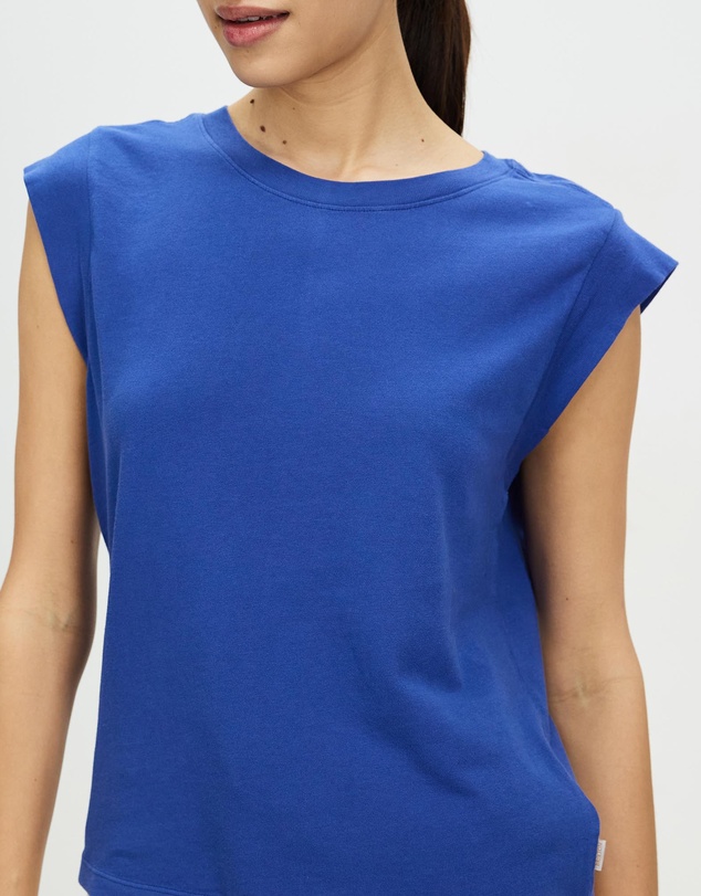 Brixton - Carefree Organic Cap Sleeve Top