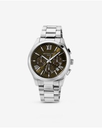 Michael Hill - Men's Solar Chronograph Watch in Stainless Steel